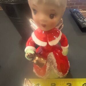 Napco Vtg. Angel Figurine Bell